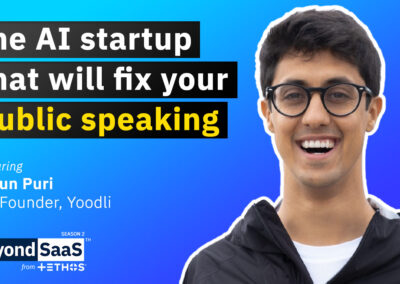 The AI Startup That Will Fix Your Public Speaking | Varun Puri on BeyondSaaS Ep 037