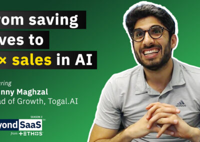 From Saving Lives to 5x Sales in AI | Johnny Maghzal on BeyondSaaS Ep 038